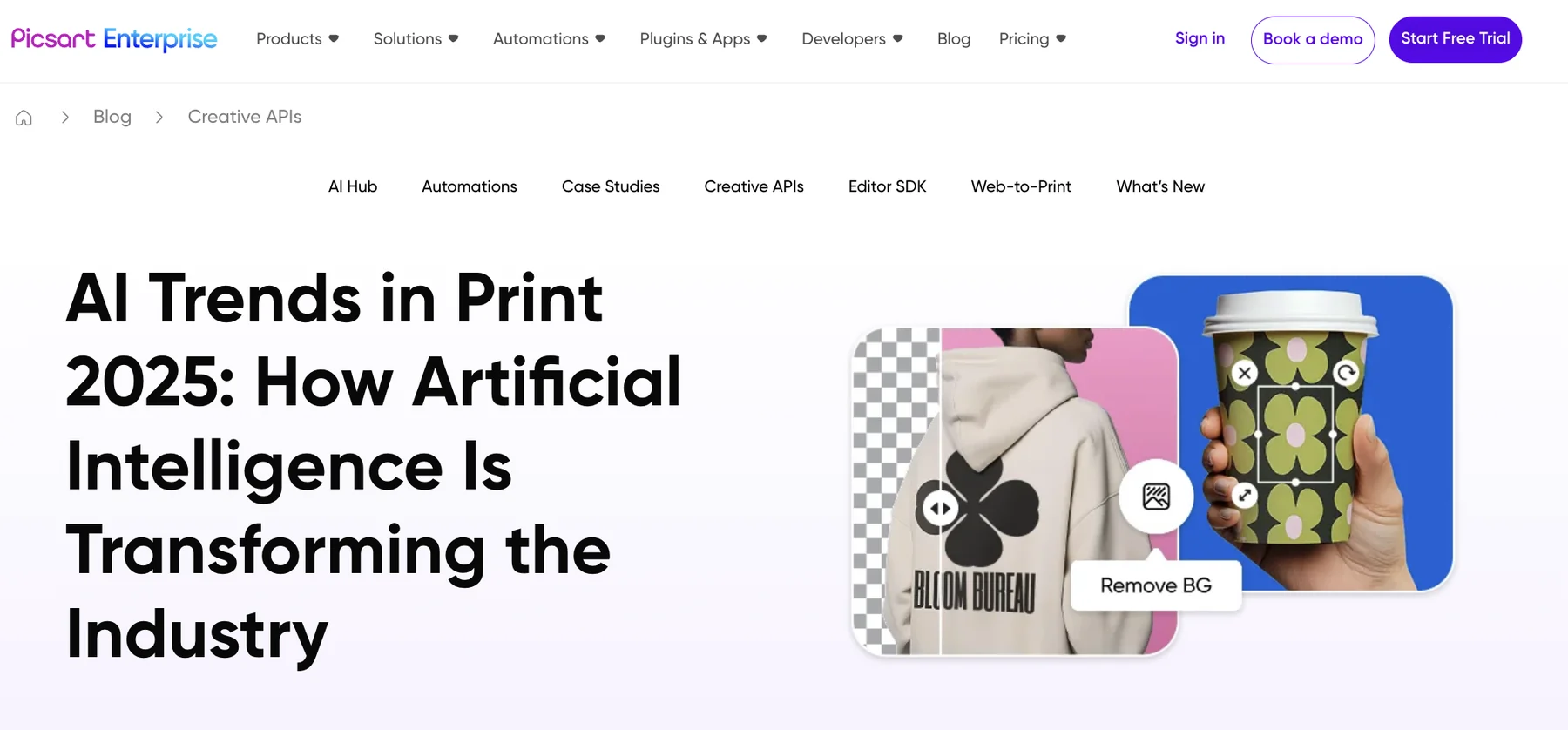 The article on Picsart’s enterprise blog.