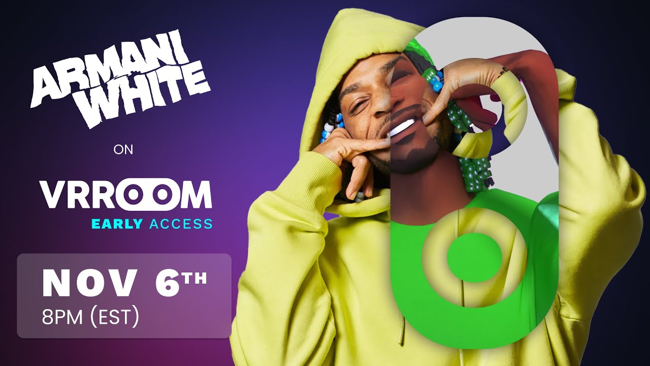 Armani White on VRROOM, early access announcement