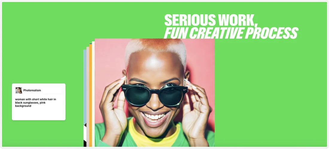 Craft: “Serious work, fun creative process”.
